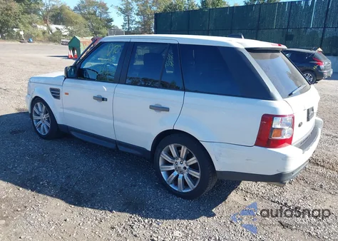 2008 Land Rover Range Rover Sport Supercharged из США, поврежденный, VIN SALSH23468A127409